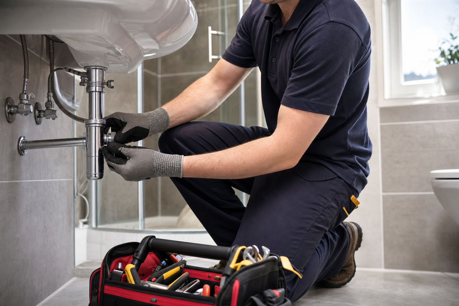 Bathroom Plumbing in Belmont service image